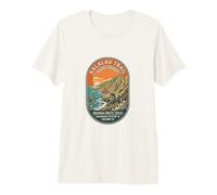 Kalalau-Trail-Kauai Hawaii - Na-Pali-Costa Senderismo Camiseta Premium