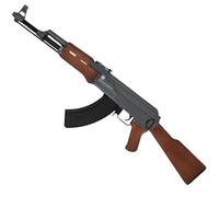 Kalashnikov AK47 AEG eléctrica (6mm) | Arma Larga de Airsoft (Bolas de plástico) semiautomática/Full Auto + biberón de munición