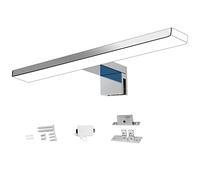 kalb | de terneros Aurinko LED Luz de baño Lámpara de baño Lámpara de espejo Lámpara de espejo Cromo 230V, 800mm - blanco cálido