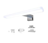 kalb | Piel de becerro Mera LED Luz de baño Lámpara de baño Lámpara de espejo Lámpara de espejo 230V, 450 mm - blanco cálido
