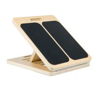 Kalb Stretch Board - Kalb Slant Board | Holzkipptilde für Knie | Tragbares Holzschnitzebrett für Kalbsdehnung für Knie Knie Füße Füße Bein