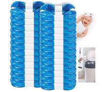 KALBIGRO 24 Piezas Recambios para Contenedor de Pañales, Compatibles con Tommee Tippee y Angelcare, Bolsas de Papelera para Bebé con Aroma a Limón, Casete para Twist & Click, Litter Locker II
