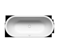 Kaldewei CENTRO DUO Oval 128 180x80cm, 282800013001, Color: blanco alpino con efecto perla