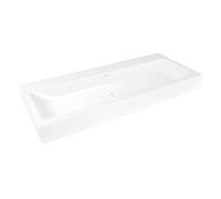Kaldewei Cono lavabo 120x50 cm rectangular clásico blanco 902706013001