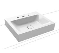 Kaldewei Cono lavabo 60x50 cm rectangular sobre encimera blanco 902106033001