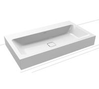 Kaldewei Cono lavabo 90x50 cm rectangular sobre encimera blanco 902206003001