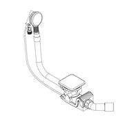 Kaldewei Conoduo sifón para bañera blanco 687772020001