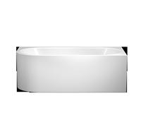 Kaldewei Meisterstück CENTRO DUO 1 izquierda, (2 caras) 1129, 170x75x47 cm, blanco alpino, 202040413001, Versión: Racor de vaciado KA 4041 con función de llenado