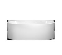 Kaldewei Meisterstück CENTRO DUO 2, montaje en pared (3 lados) 1135, 180x80x47 cm, blanco alpino, 202340413001, Versión: Racor de vaciado KA 4041 con función de llenado