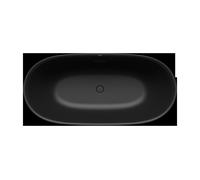 KALDEWEI MEISTERSTÜCKE OYO DUO Mod. 1051-4034, bañera exenta, 1730x820mm, con rebosadero, 205143530667, Color: Gris frÃo 90