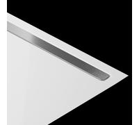 Kaldewei NEXSYS, embellecedor de diseño, para plato de ducha de 120 cm de lon...
