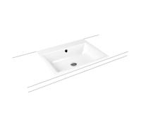 Kaldewei Puro lavabo 60x46 cm rectangular empotrado blanco brillante 900106013001