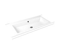 Kaldewei Puro lavabo 90x46 cm rectangular empotrado blanco brillante 900206013001