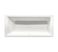 Kaldewei Puro Next COMBI bañeras rectangulares con zona de ducha a la derecha, modelo 1436, 180x80cm, 143600010001, Color: Blanco alpino