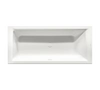 Kaldewei Puro Next COMBI bañeras rectangulares con zona de ducha izquierda, modelo 1437, 190x90cm, 143723001001, Color: Blanco alpino con agarre invisible