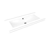 Kaldewei Silenio lavabo 93.4x39.1 cm rectangular bajo encimera blanco brillante 906106313001