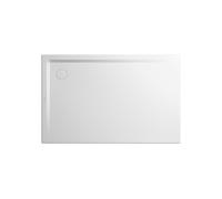 KALDEWEI SUPERPLAN 1833-2, Platos de ducha con soporte de plato, 75x90cm, 383348043711, Color: Blanco alpino mate con efecto perla