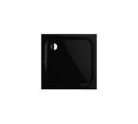 Kaldewei SUPERPLAN CLASSIC 386-5 80x80cm con soporte de poliestireno extraplano, 447547980701, Color: Negro