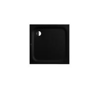 Kaldewei SUPERPLAN CLASSIC 390-2 90x90cm con soporte de poliestireno, 446948042676, Color: Negro mate 100 con Secure Plus