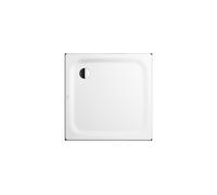 KALDEWEI SUPERPLAN CLASSIC 391-5 100x100cm con soporte de poliestireno extraplano, 447047983711, Color: Blanco alpino mate con efecto perla