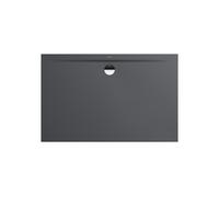 Kaldewei SUPERPLAN ZERO 1554-5, Platos de ducha con soporte de plato extraplano, 120x90cm, 355447980666, Color: Gris frÃo 80
