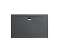 Kaldewei SUPERPLAN ZERO 1580-5, Platos de ducha con soporte extraplano, 140x100cm, 358047982674, Color: Gris cálido 85 con Secure Plus