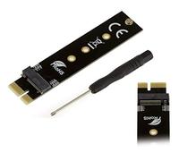 KALEA-INFORMATIQUE Adaptador Compacto de Tarjeta controladora PCIe x1 para SSD M.2 Tipo M2 NGFF PCIe NVMe o AHCI - Soporta SM951 PM951 950 Pro 960 EVO