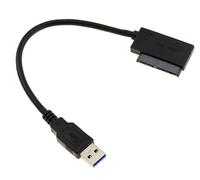 KALEA-INFORMATIQUE Adaptador conversor de MICROSATA a USB 2.0, para leer y escribir en discos duros de formato Micro SATA