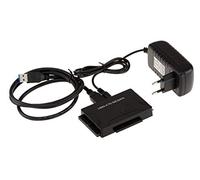 KALEA-INFORMATIQUE Adaptador convertidor para Disco Duro IDE 40 44 y SATA 2.5 3.5 a USB 3.0, soporta 3 Discos al Mismo Tiempo (USB3 5G)