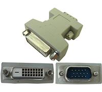 KALEA-INFORMATIQUE Adaptador de DVI HEMBRA (DVI-D 24+1) a VGA MACHO (SUB 15) SÓLO para VGA DIGITAL