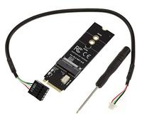 KALEA-INFORMATIQUE Adaptador de Puerto M2 E Key o E+A Key de Tarjeta a M.2 M Key para Tarjetas WiFi y Bluetooth, Compatible con Intel 7260.