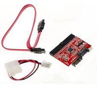 Kalea-Informatique Adaptador IDE SATA Reversible para Discos Duros y Lectores, Bidireccional, conversión de un estándar a Otro en ambas direcciones.