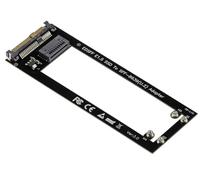 KALEA-INFORMATIQUE Adaptador SSD EDSFF E1.S NVMe PCIe Gen4 a Interfaz U.2 SFF-8639 de 68 Pines, Compatible con SSD E1.S de 5,9 mm a 25 mm