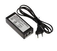 KALEA-INFORMATIQUE Alimentación Externa PoE Power Over Ethernet 220V a 24V 1A. Inyección + en Hilos 4 y 5, y - en Hilos 7 y 8. Entrada y Salida RJ45. Entrada y Salida RJ45.