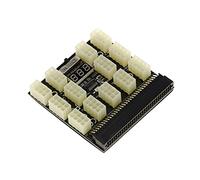 KALEA-INFORMATIQUE Breakout Board 1200w para Fuente de alimentación HP 13 Conectores P6 P8 - Compatible DPS-800GB DPS-1200FB DPS-1200QB...