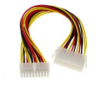 KALEA-INFORMATIQUE Cable alargador de fuente de alimentación ATX 20 Hembra a ATX20 Macho. Longitud 30 cm
