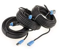KALEA-INFORMATIQUE Cable de extensión activo USB 2.0 con amplificación de alta calidad, longitud 30M. USB 2.0 Cable de Extensión con Módulo Repetidor