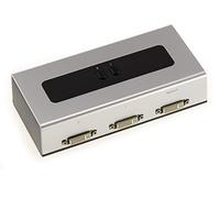 KALEA-INFORMATIQUE Caja de distribución de vídeo DVI Tipo conmutador para enrutar 1 Entrada a 2 Salidas o 2 entradas a 1 Salida.