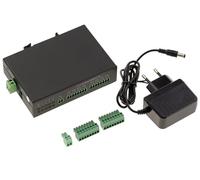 KALEA-INFORMATIQUE Caja divisora RS485 para copiar una señal RS-485 idéntica de 2 Hilos en 8 Salidas con Aislamiento fotoeléctrico de Entrada y Salida.