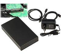 KALEA-INFORMATIQUE Caja metálica para Disco SAS USB3.2 Gen 2x1 10G Link Fuente de alimentación 12V 2A Soporte 18TB - USB Serial Attached SCSI SAS HDD Dock