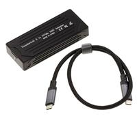 KALEA-INFORMATIQUE Caja Thunderbolt 3 40G de Aluminio para SSD M2 NVMe. Estructura de Aluminio con Cable de Alta Velocidad Incluido.