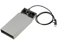 KALEA-INFORMATIQUE Carcasa metálica para Disco SAS 2,5 o 3,5 con Conector SFF-8482 Conexión USB3.2 Gen 2x1 10G y Fuente de alimentación de 12 V y 3 A