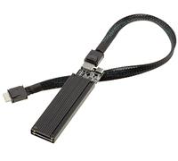 KALEA-INFORMATIQUE Carcasa para SSD M.2 NVMe M Key a Oculink SFF-8612, Compatible con PCIe 4.0, con Cable de 40 cm