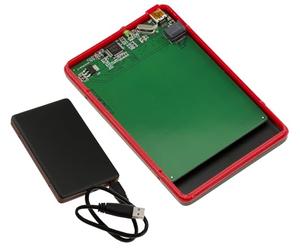 KALEA-INFORMATIQUE Carcasa USB de aluminio para disco duro ULTRASLIM Western Digital SFF-8784 WD5000MPCK. Enlace USB3 5G