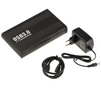 Kalea-INFORMATIQUE Compartimento USB 3.0 5G para Disco Duro SATA 3.5, Conector de 22 Patillas 15+7, Fuente de alimentación Externa de 24 W.