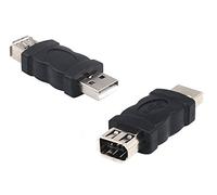 KALEA-INFORMATIQUE Conector USB macho a Firewire IEEE1394a MACHO con clavija de 6 pines para PERIFÉRICOS COMPATIBLES ÚNICAMENTE, NO CONVIERTA FIREWIRE A USB.