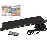 Kalea-INFORMATIQUE Conmutador HDMI MULTIVIEWER 16x1. Visualización múltiple Pip de 1 a 16 Fuentes en Mosaico de 1 a 16 imágenes Soporte HDMI1.4 HDCP1.4 30Hz y 60Hz