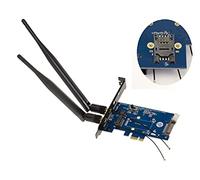 KALEA-INFORMATIQUE Controlador PCIe para Tarjeta Mini PCI Express (MiniPCIe mPCIe) WiFi o Bluetooth con Lector de Tarjetas SIM