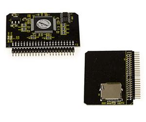 KALEA-INFORMATIQUE Convertidor Adaptador IDE 2.5" 44 Pines a MicroSD MicroSDHC MicroSDXC o Tarjeta TF. KTC FC1307 Chipset
