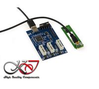 KALEA-INFORMATIQUE Convertidor M2 M.2 M Key a PCIe 3 Puertos mPCIe